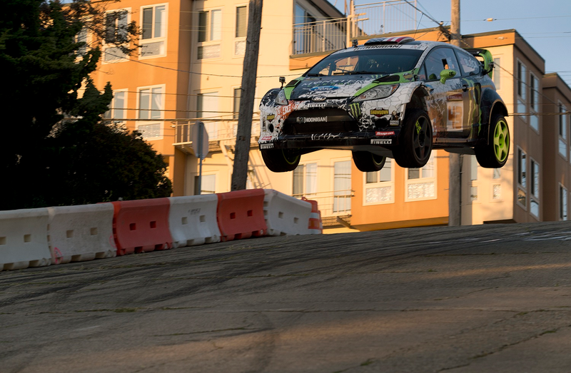 Illustration for article titled Ken Block's San Francisco Adventure: Epic Gymkhana 5 Photo Gallery